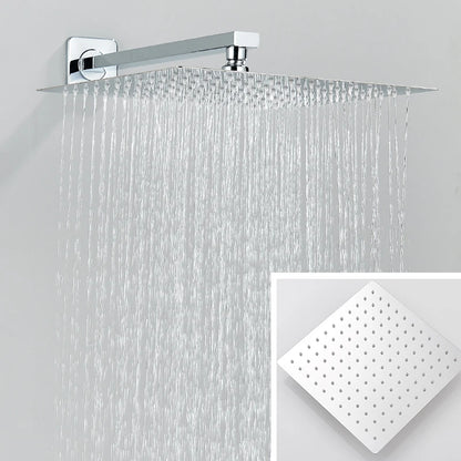 AuraStream - Chrome Concealed Rainfall Shower System with Handheld