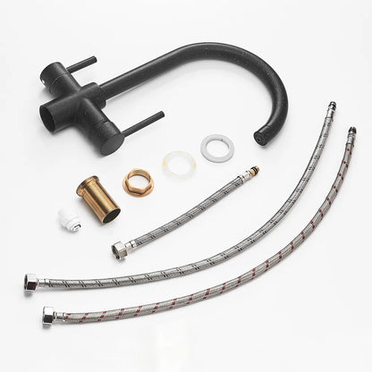 WF-0180 - Dual Handle 3-Way Kitchen Filter Faucet