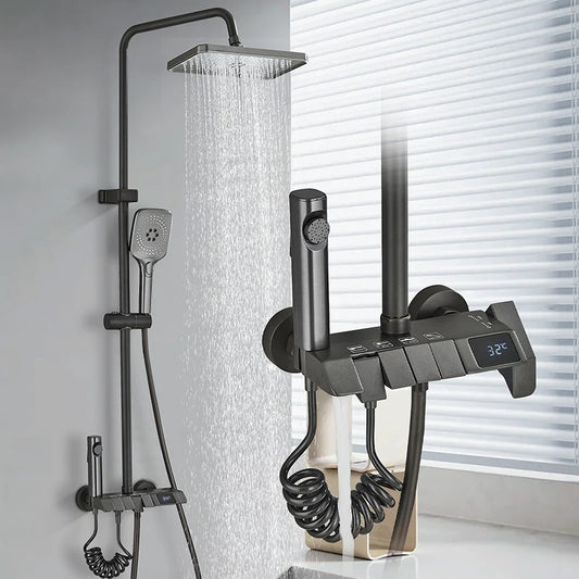 Rozin Piano Series - Smart Digital Rainfall Shower System